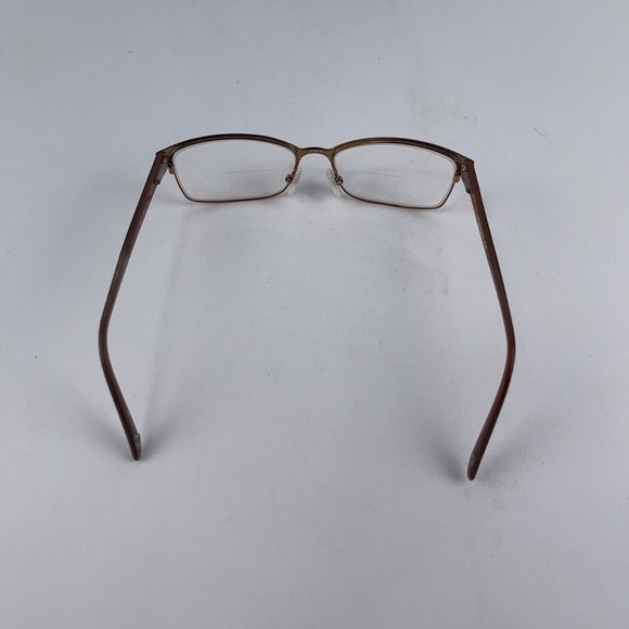 Liz Claiborne New York L3670DC7 Womens Eyeglasses Frame Brown Half Rim 53-16-135 - Picture 8 of 13